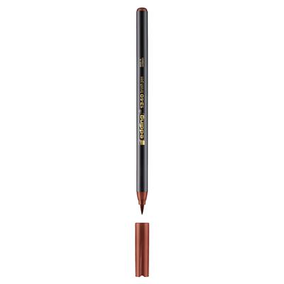 Edding 1340 Fırça Uçlu Keçeli Kalem Kahverengi