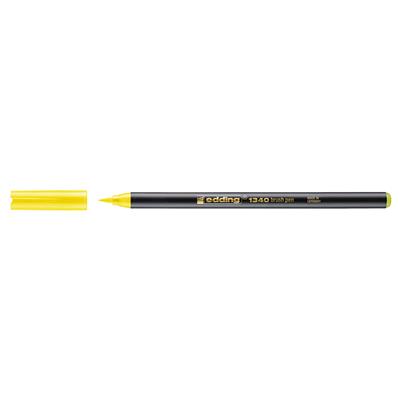 Edding 1340 Fırça Uçlu Keçeli Kalem Sarı