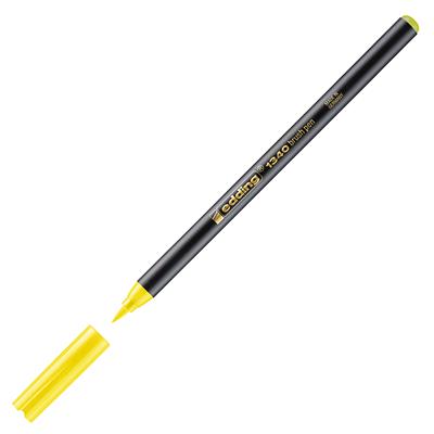 Edding 1340 Fırça Uçlu Keçeli Kalem Sarı