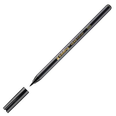 Edding 1340 Fırça Uçlu Keçeli Kalem Siyah