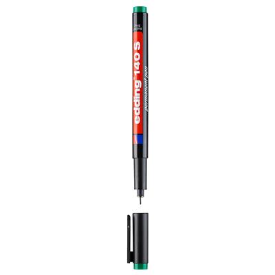 Edding 140 S Çok Amaçlı Asetat Kalemi-Permanent  Yuvarlak Uç 0.3 mm Yeşil