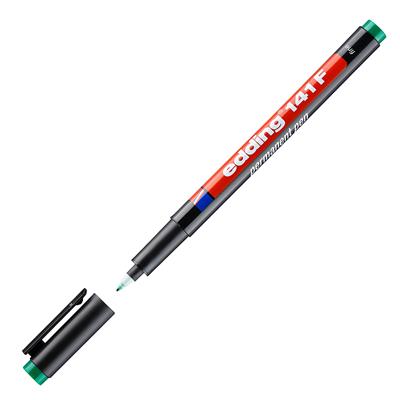Edding 141 F Çok Amaçlı Asetat Kalemi - Permanent , Yeşil