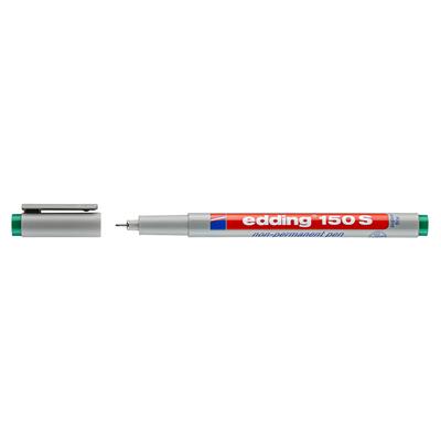 Edding 150 S Çok Amaçlı Asetat Kalemi - Silinebilir,  Yeşil