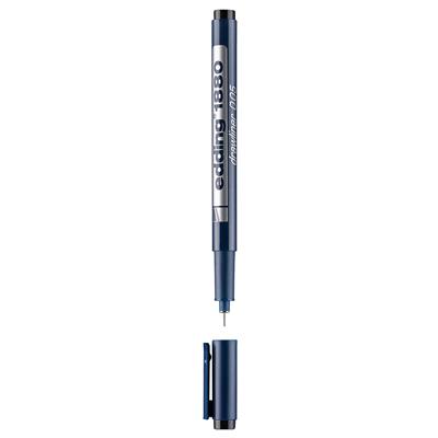 Edding 1880 Teknik Çizim Kalemi Plastik Uç 0.05 mm Siyah
