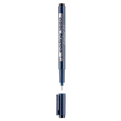 Edding 1880 Teknik Çizim Kalemi Plastik Uç 0.3 mm  Siyah