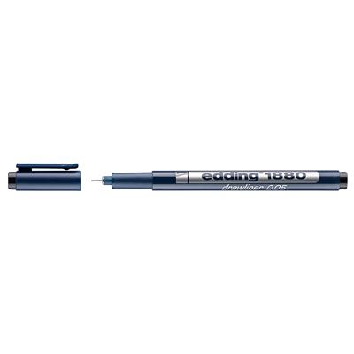 Edding 1880 Teknik Çizim Kalemi Plastik Uç 0.05 mm Siyah