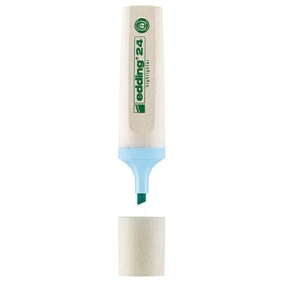 Edding 24 Ecoline Fosforlu Kalem Kesik Uç 2-5 mm Pastel Mavi