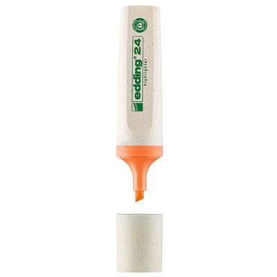 Edding 24 Ecoline Fosforlu Kalem Kesik Uç  2-5 mm Turuncu