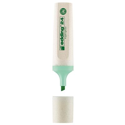 Edding 24 Ecoline Fosforlu Kalem Kesik Uç 2-5 mm Pastel Yeşil