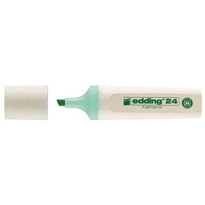 Edding 24 Ecoline Fosforlu Kalem Kesik Uç 2-5 mm Pastel Yeşil