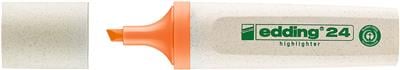 Edding 24 Ecoline Fosforlu Kalem Kesik Uç  2-5 mm Turuncu