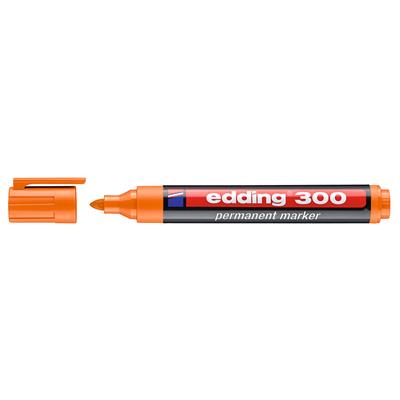 Edding 300 Permanent Markör Yuvarlak Uç 1.5-3 mm  Turuncu