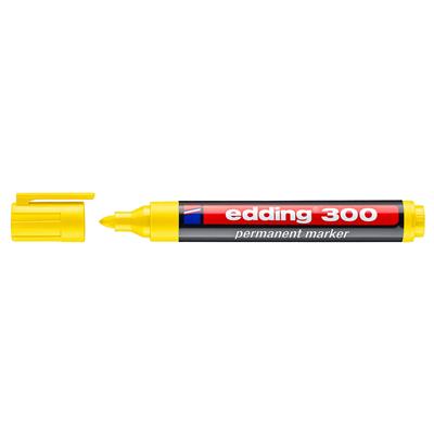 Edding 300 Permanent Markör Yuvarlak Uç 1.5-3 mm  Sarı
