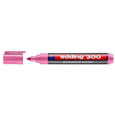 Edding 300 Permanent Markör Yuvarlak Uç 1.5-3 mm  Pembe