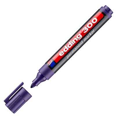Edding 300 Permanent Markör Yuvarlak Uç 1.5-3 mm  Mor