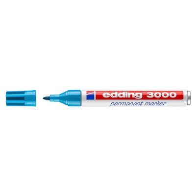 Edding 3000 Permanent Markör, Açık Mavi