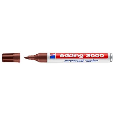 Edding 3000 Permanent Markör, Kahverengi