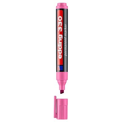 Edding 330 Permanent Marko¨r Kesik uç 1-5 mm Pembe
