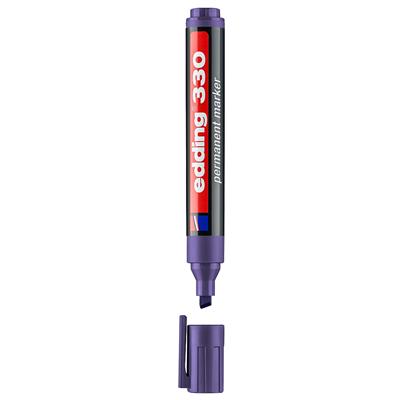 Edding 330 Permanent Marko¨r Kesik uç 1-5 mm Mor