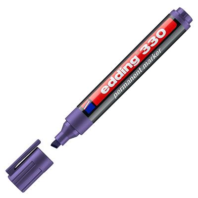 Edding 330 Permanent Marko¨r Kesik uç 1-5 mm Mor