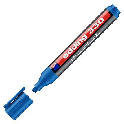 Edding 330 Permanent Marko¨r Kesik uç 1-5 mm Açık Mavi