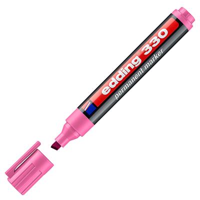 Edding 330 Permanent Marko¨r Kesik uç 1-5 mm Pembe