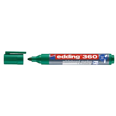 Edding 360 Beyaz Yazı Tahtası Kalemi Yuvarlak Uç 1.5-3 mm Yeşil