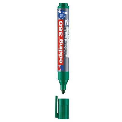 Edding 360 Beyaz Yazı Tahtası Kalemi Yuvarlak Uç 1.5-3 mm Yeşil