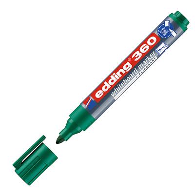 Edding 360 Beyaz Yazı Tahtası Kalemi Yuvarlak Uç 1.5-3 mm Yeşil