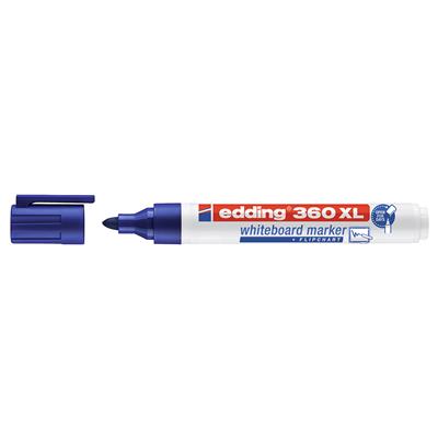 Edding 360 XL Beyaz Yazı Tahtası Kalemi Yuvarlak  Uç 1.5-3 mm Mavi