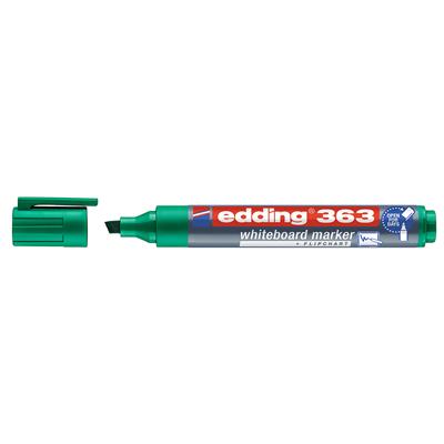Edding 363 Beyaz Yazı Tahtası Kalemi Kesik Uç 1-5 mm Yeşil