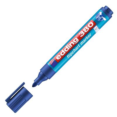 Edding 380 Flipchart Kalemi  Yuvarlak Uç 1,5-3 mm Mavi