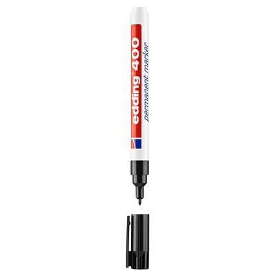 Edding 400 Permanent Markör Yuvarlak Uç 1 mm Syh