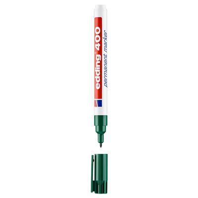 Edding 400 Permanent Markör Yuvarlak Uç 1 mm Yşl
