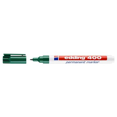 Edding 400 Permanent Markör Yuvarlak Uç 1 mm Yşl