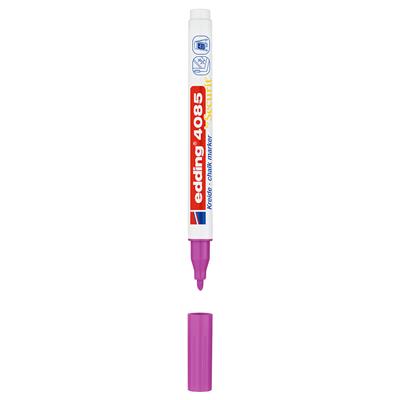 Edding 4085 likit Tebeşir Kalemi Yuvarlak Uç  1-2 mm  Ahududu