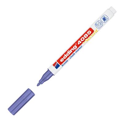 Edding 4085 likit Tebeşir Kalemi Yuvarlak Uç  1-2 mm  Metalik Mor