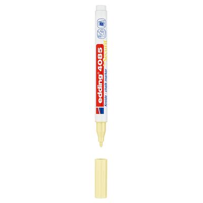 Edding 4085 likit Tebeşir Kalemi Yuvarlak Uç  1-2 mm  Pastel Sarısı