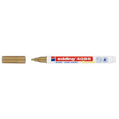 Edding 4085 likit Tebeşir Kalemi Yuvarlak Uç  1-2 mm  Altın