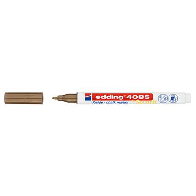 Edding 4085 likit Tebeşir Kalemi Yuvarlak Uç  1-2 mm  Bakır
