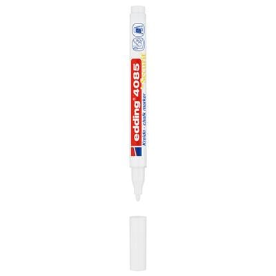 Edding 4085 likit Tebeşir Kalemi Yuvarlak Uç   1-2 mm  Beyaz