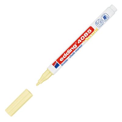 Edding 4085 likit Tebeşir Kalemi Yuvarlak Uç  1-2 mm  Pastel Sarısı