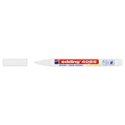 Edding 4085 likit Tebeşir Kalemi Yuvarlak Uç   1-2 mm  Beyaz
