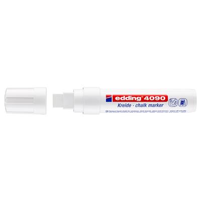 Edding 4090 likit Tebeşir Kalemi Kesik Uç 4-15 mm  Beyaz