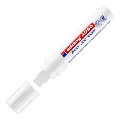 Edding 4090 likit Tebeşir Kalemi Kesik Uç 4-15 mm  Beyaz