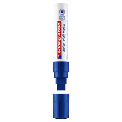 Edding 4090 likit Tebeşir Kalemi Kesik Uç 4-15 mm  Mavi