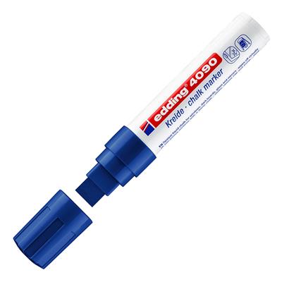 Edding 4090 likit Tebeşir Kalemi Kesik Uç 4-15 mm  Mavi