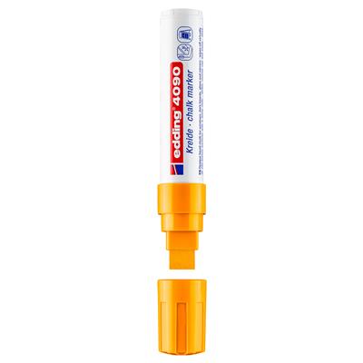 Edding 4090 likit Tebeşir Kalemi Kesik Uç 4-15 mm Fosforlu Turuncu