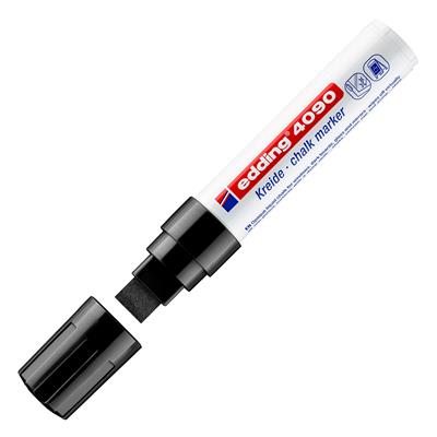 Edding 4090 likit Tebeşir Kalemi Kesik Uç 4-15 mm Siyah