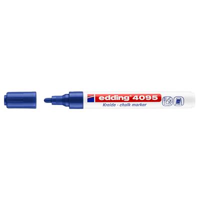 Edding 4095 likit Tebesir Kalemi Yuvarlak Uç  2-3 mm Mavi